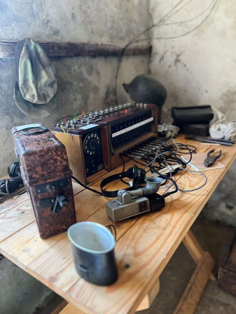 Poste de transmission de l'armée allemande