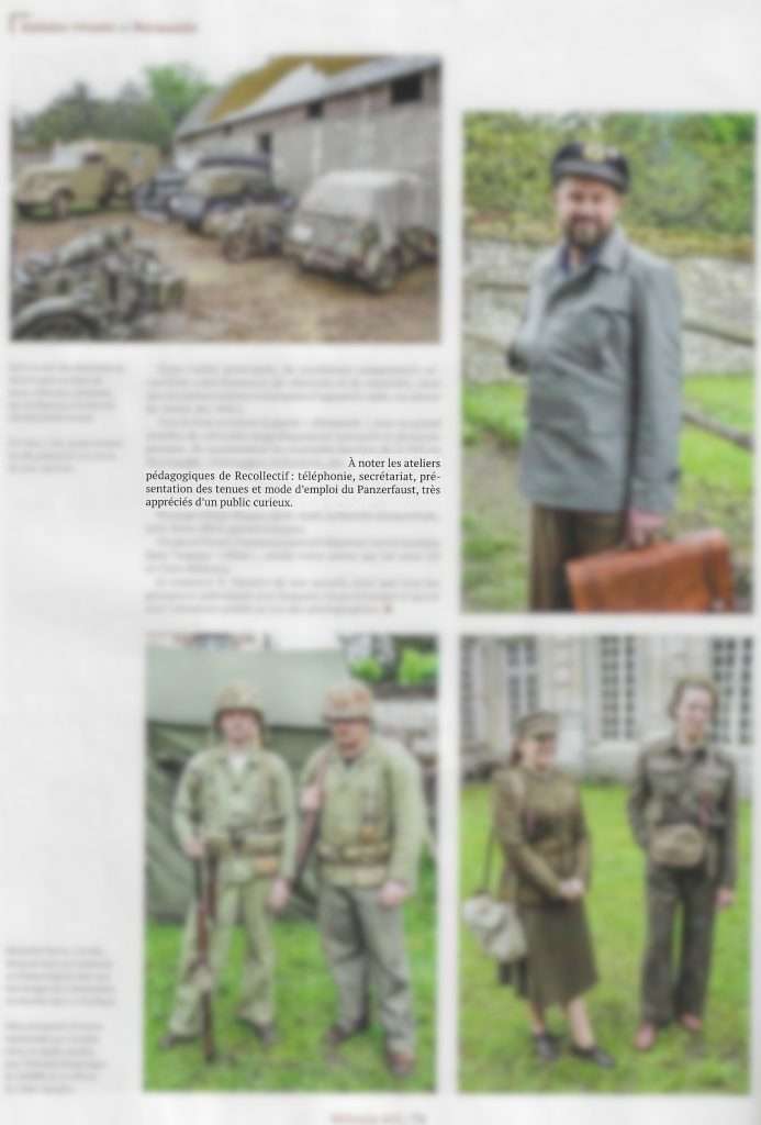 Suite de l'article militaria mag central téléphonique
