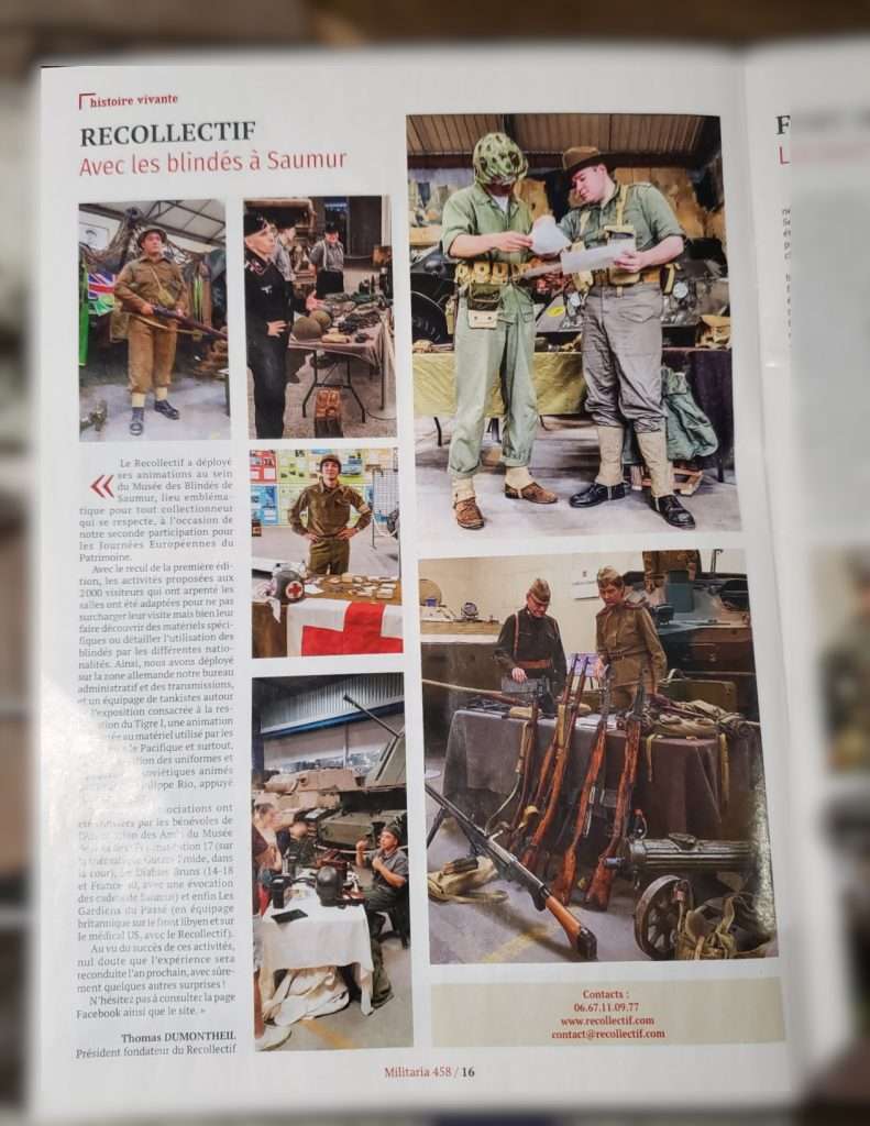 Article Militaria Mag N°458